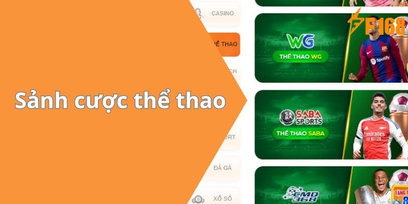 F168 - Trang Chủ Nhà Cái F168.com | Casino & Cá Cược F168 2026 8 Thể thao là sảnh cược nổi tiếng bậc nhất tại F168